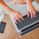Copywriting typing